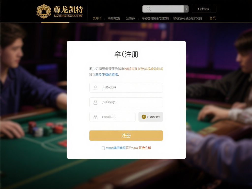 在体验尊龙凯时提供的众多在线功能之前，首先需要完成