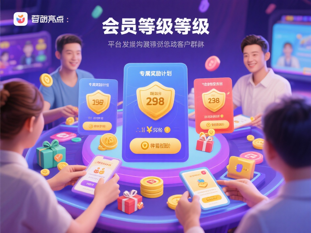 举例来说，会员等级体系和专属奖励计划是平台的一大亮