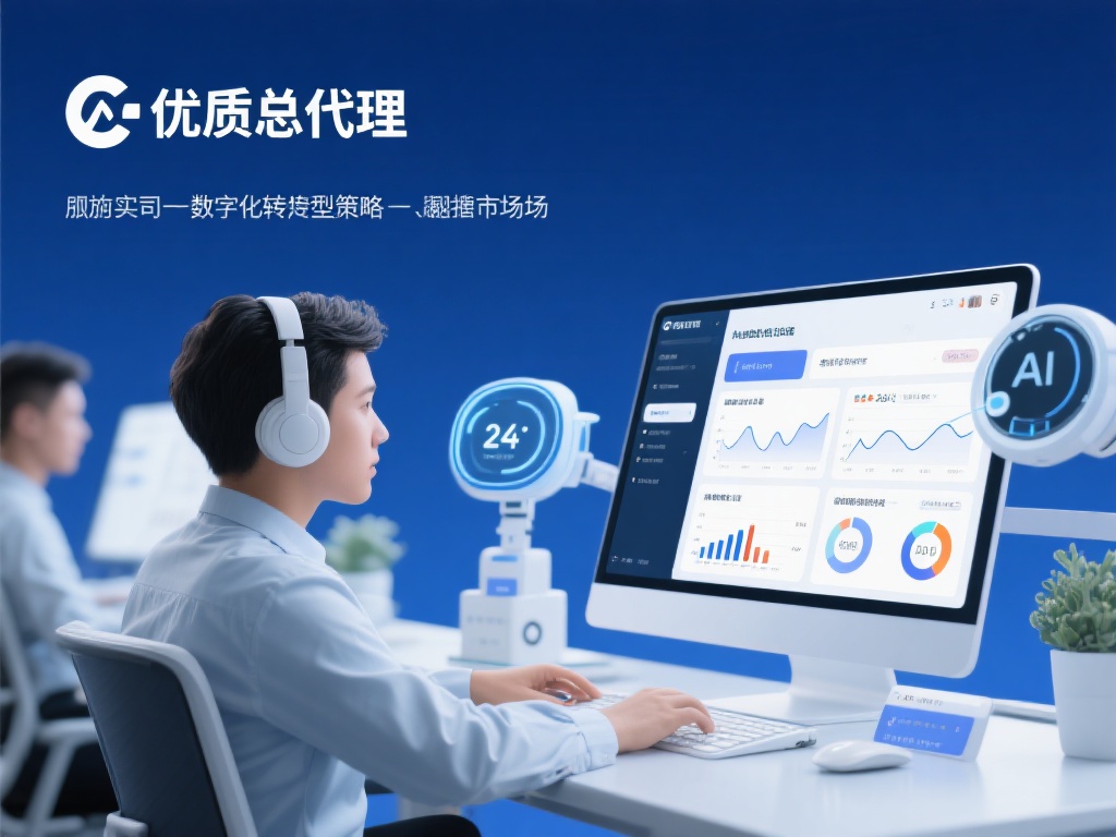 以某优质总代理为例，它通过实施一系列数字化转型策略