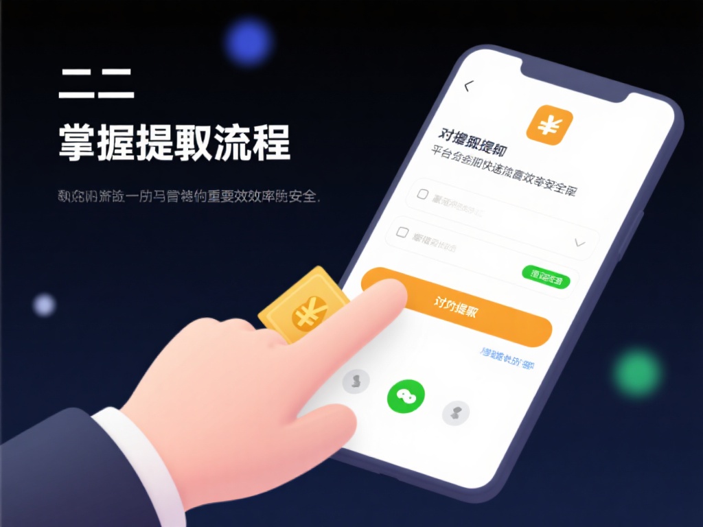 二、掌握提现流程：实现资金快速流转
对于提现而言